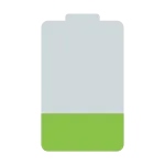 Low Battery SVG Icon